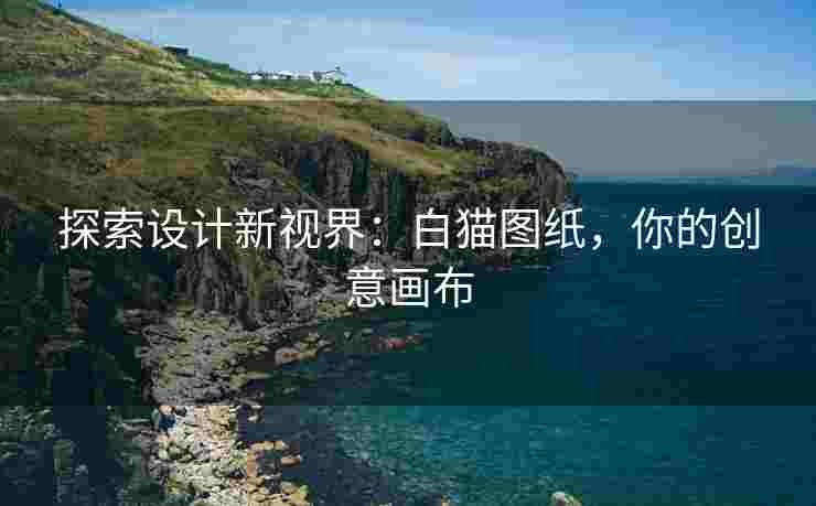 探索设计新视界：白猫图纸，你的创意画布